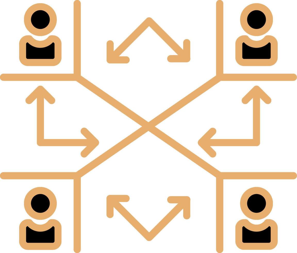 Hierarchy Vector Icon