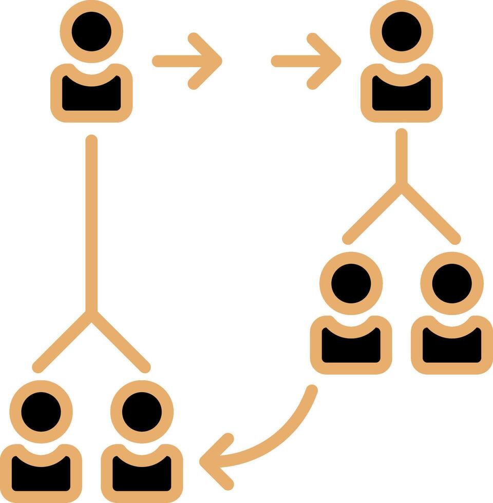 Hierarchy Vector Icon