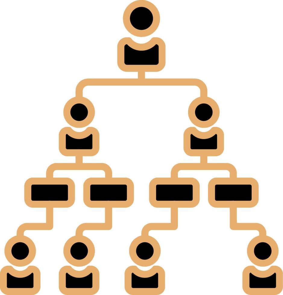 Hierarchy Vector Icon