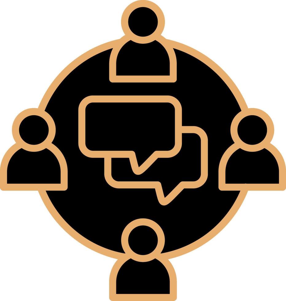 Group Chat Vector Icon