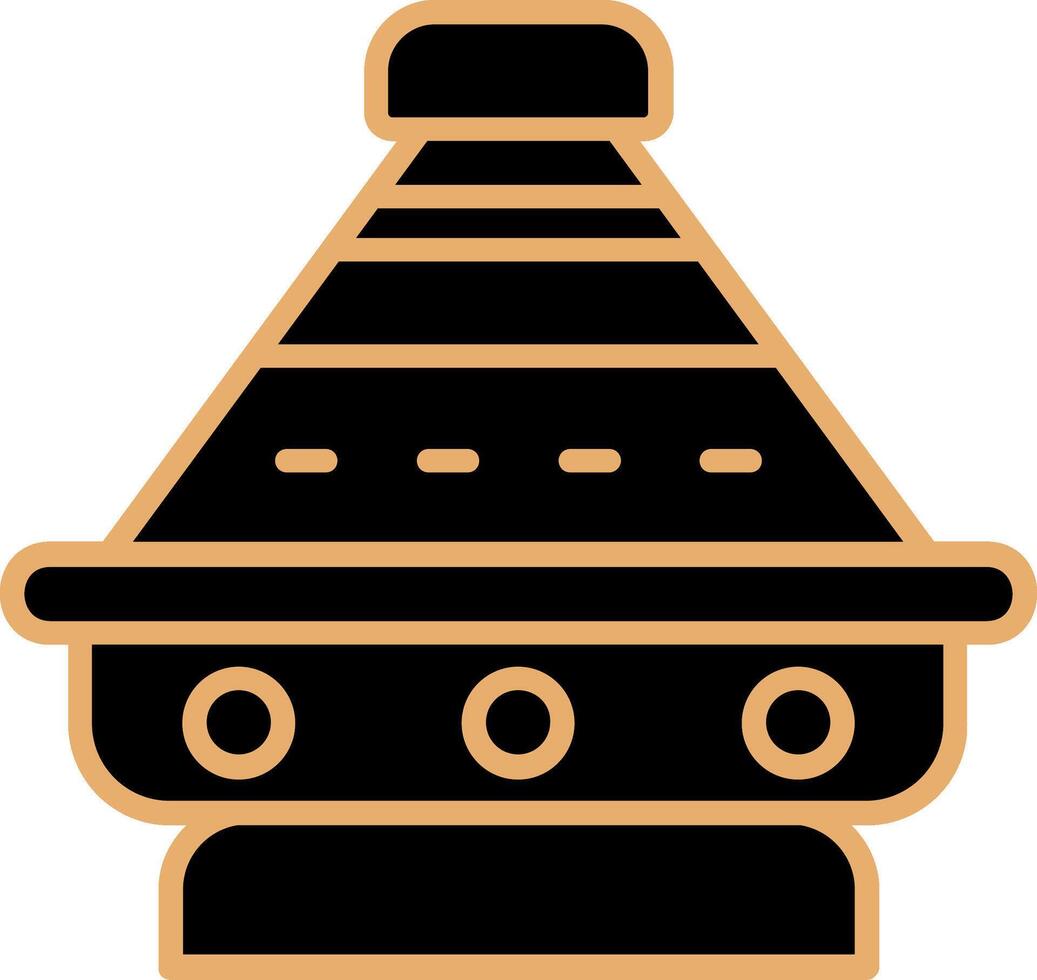 Tajine vector icono