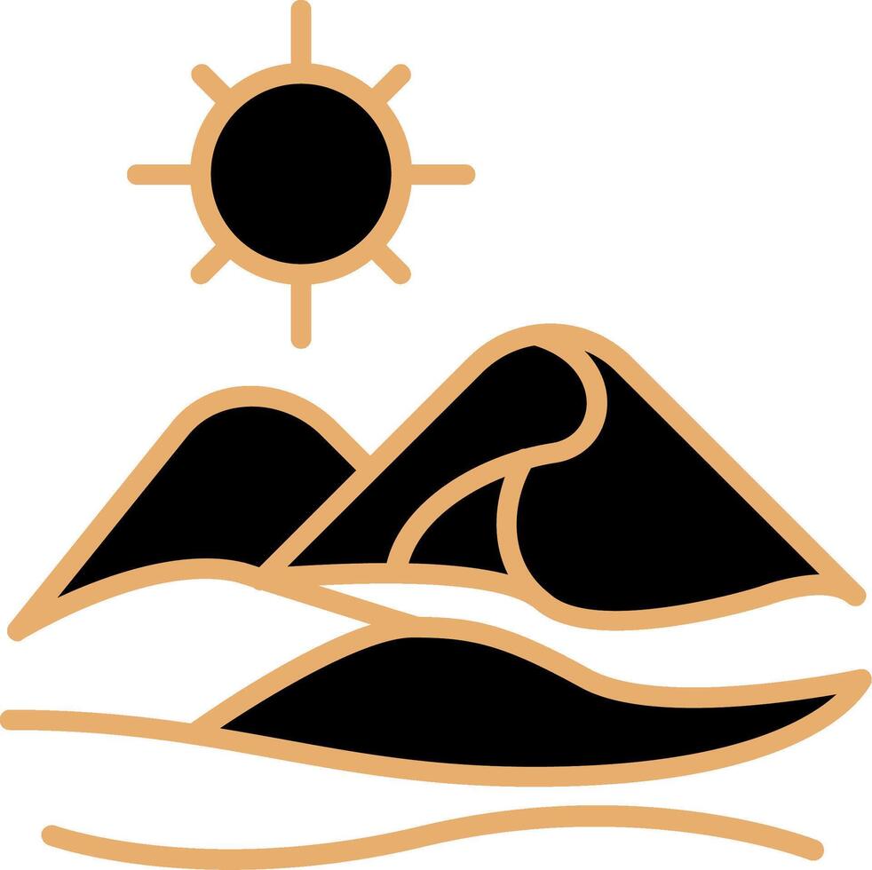 Desert Vector Icon