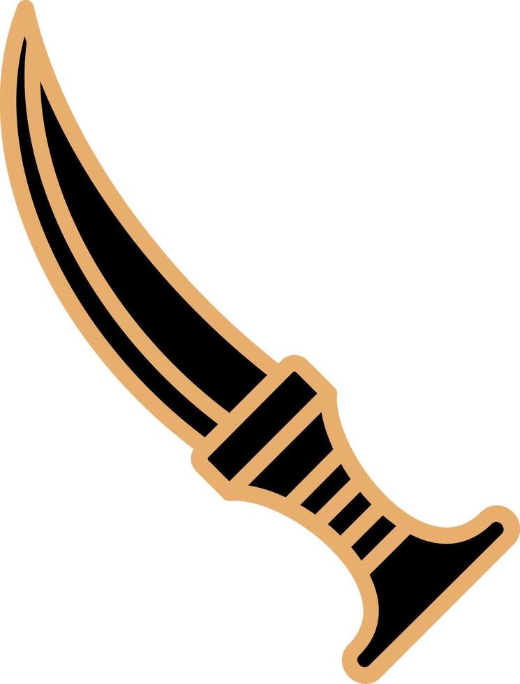 Jambiya Vector Icon