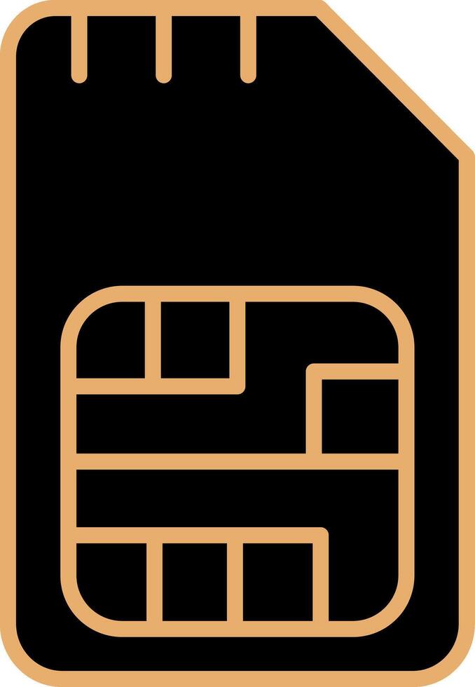 Sim Card Vector Icon