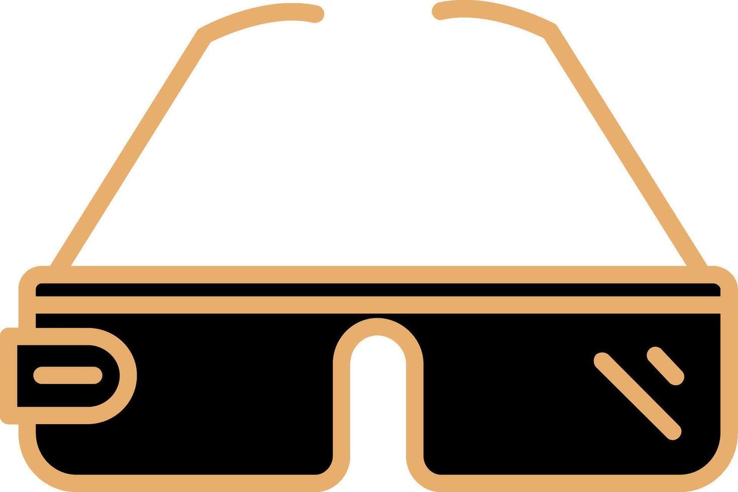 Smart Glasses Vector Icon