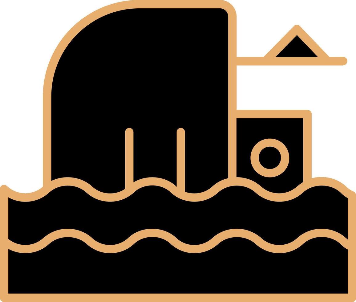 Shipwreck Vector Icon