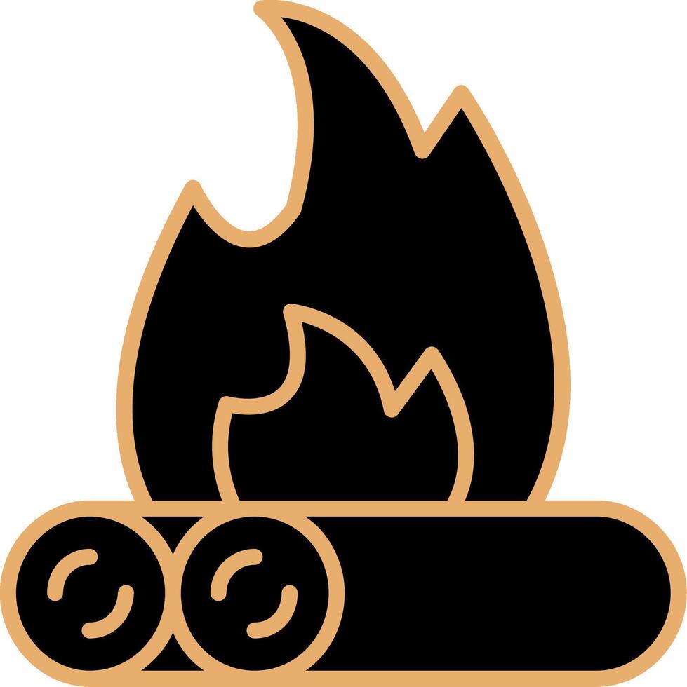 Campfire Vector Icon