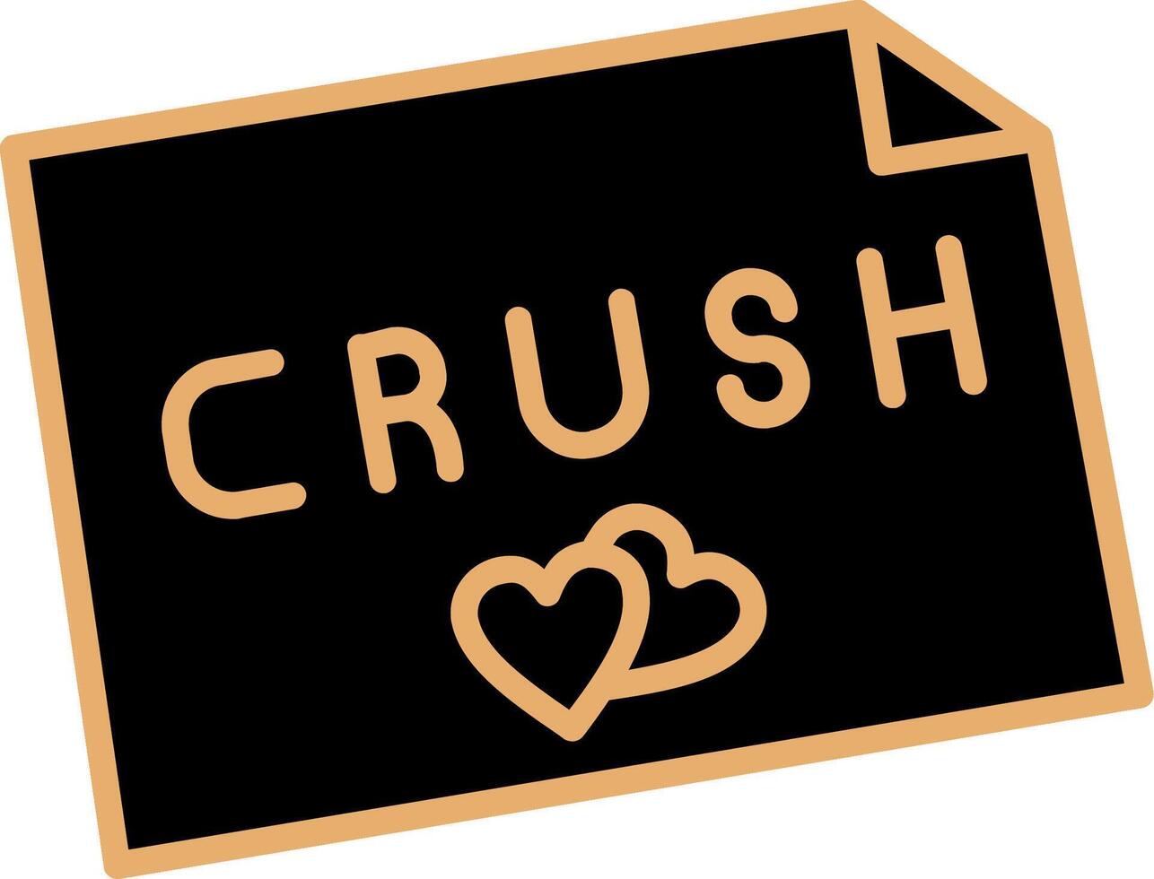 Crush Vector Icon