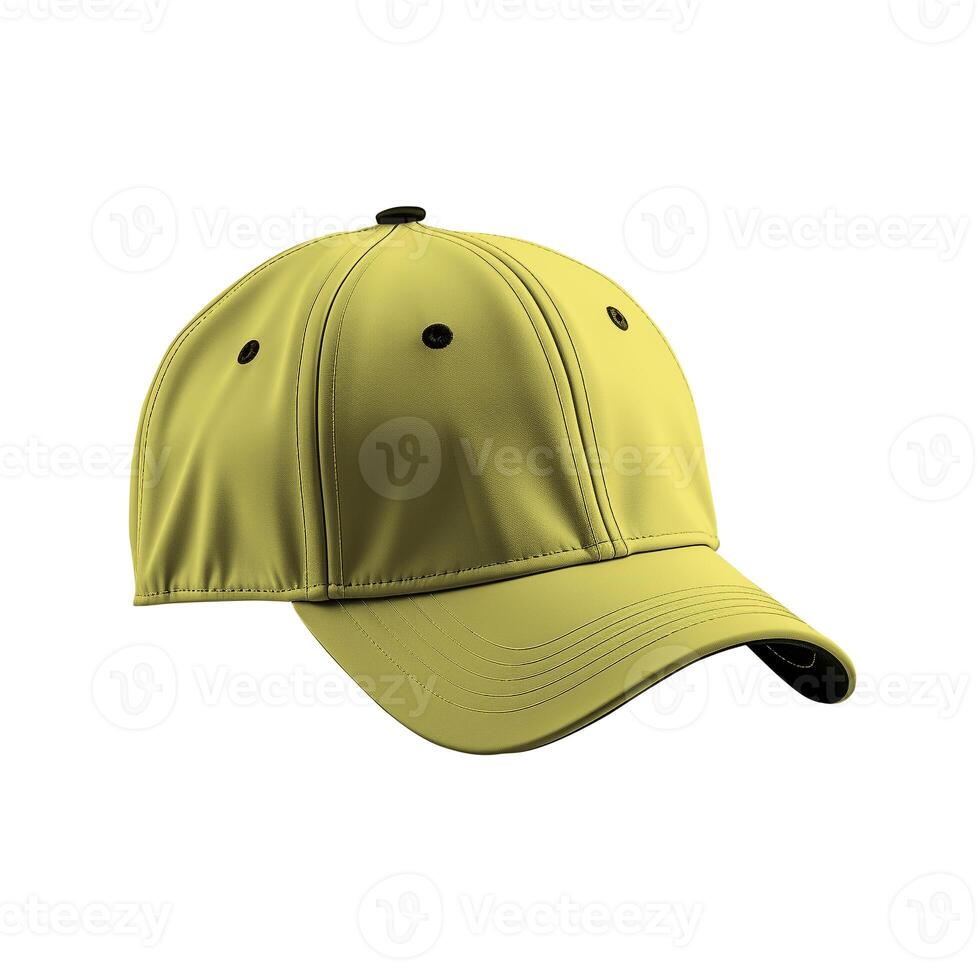 AI generated Baseball Cap isolated on white background , photorealistic, AI generated photo