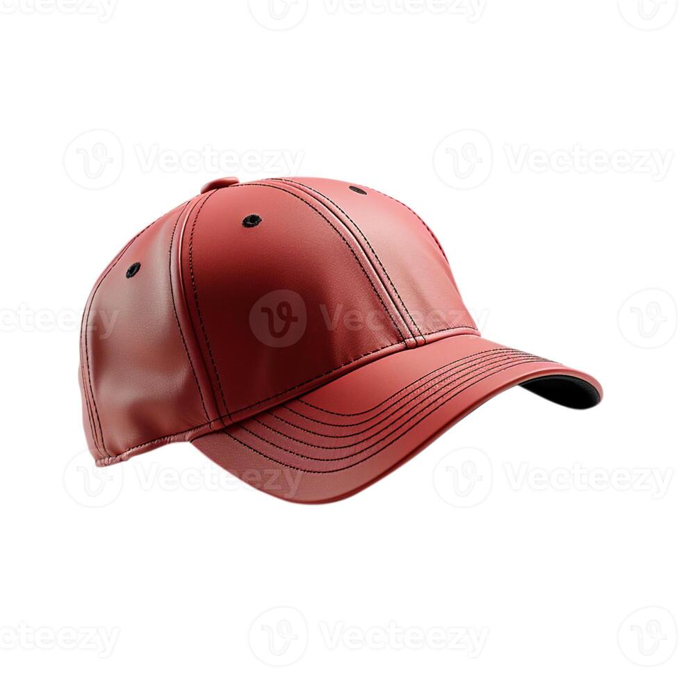 AI generated Baseball Cap isolated on white background , photorealistic, AI generated photo