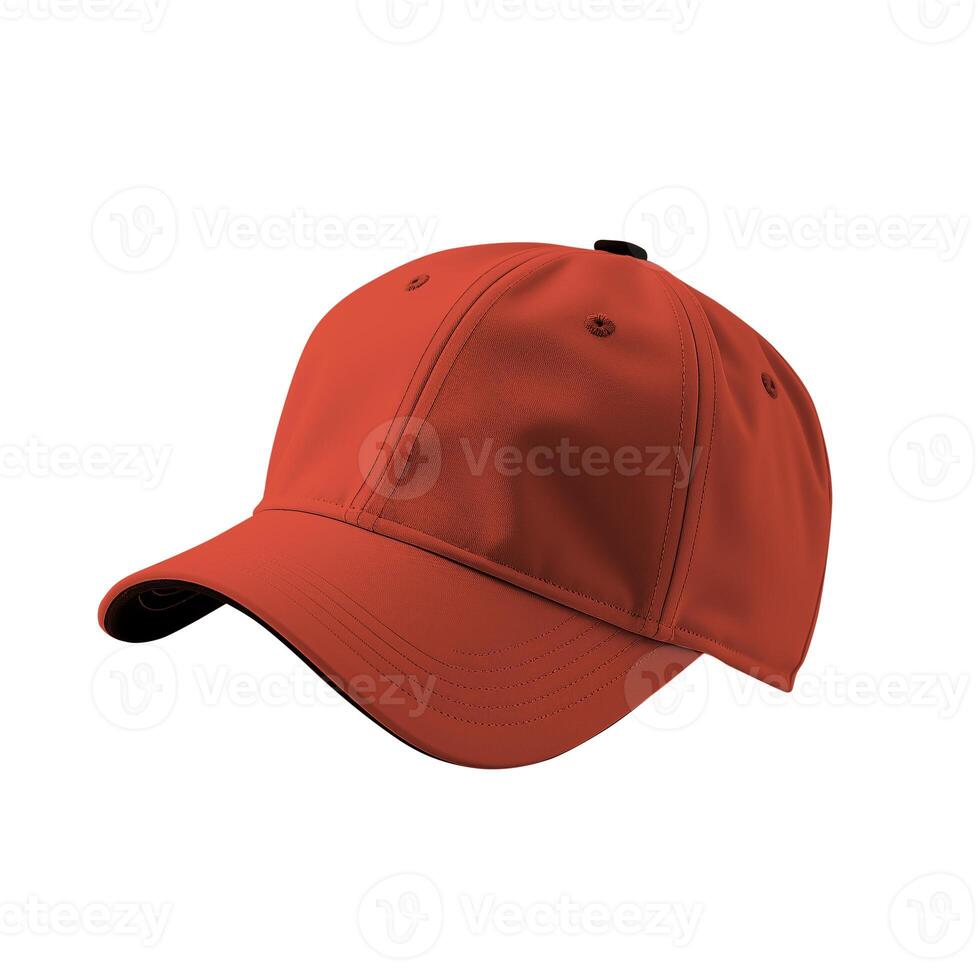 AI generated Baseball Cap isolated on white background , photorealistic, AI generated photo