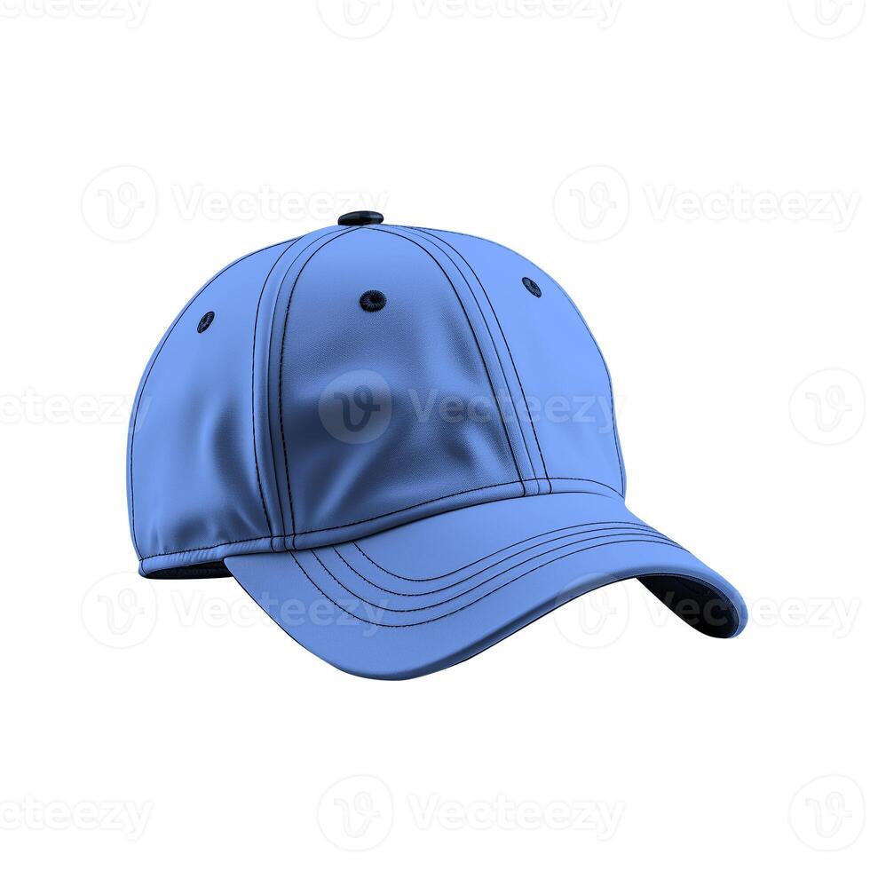 AI generated Baseball Cap isolated on white background , photorealistic, AI generated photo