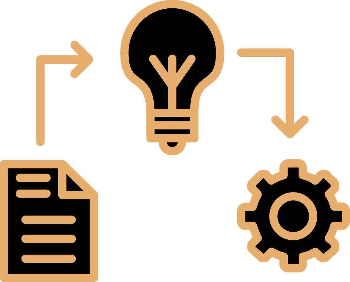 icono de vector de proceso