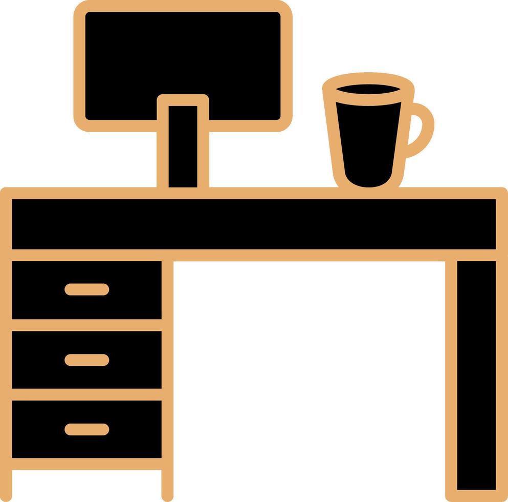 Desk Vector Icon