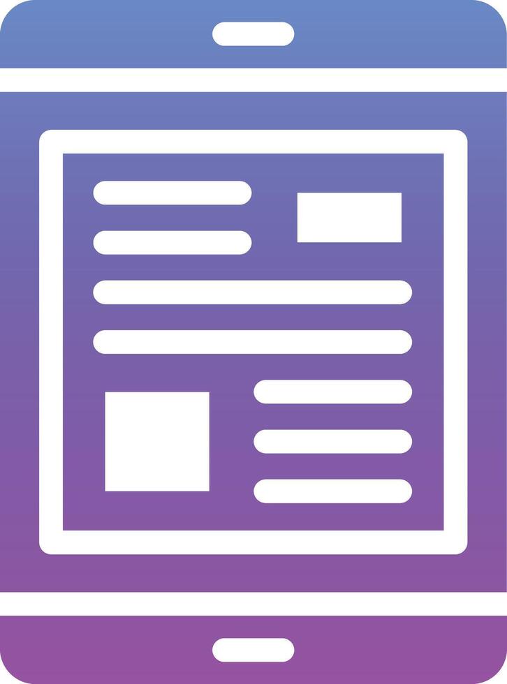 Ebook Vector Icon