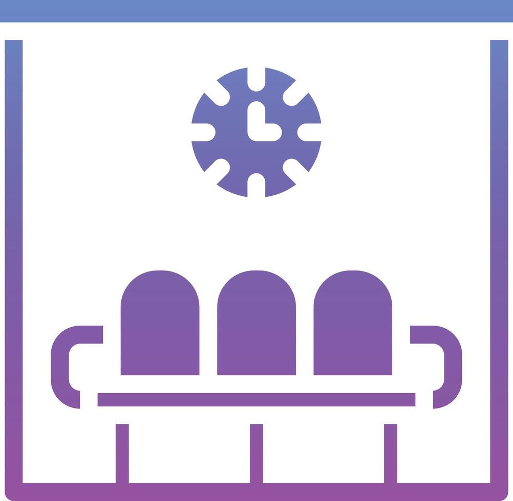 Waiting Room Vector Icon