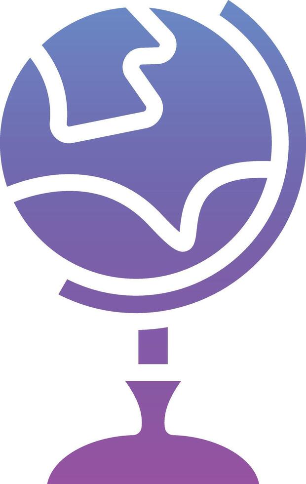 Globe Stand Vector Icon