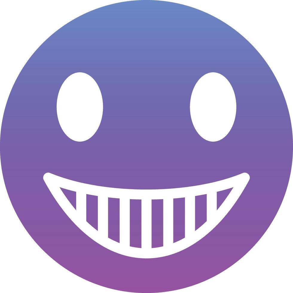 Grinning Face with Smiling Eyes Vector Icon