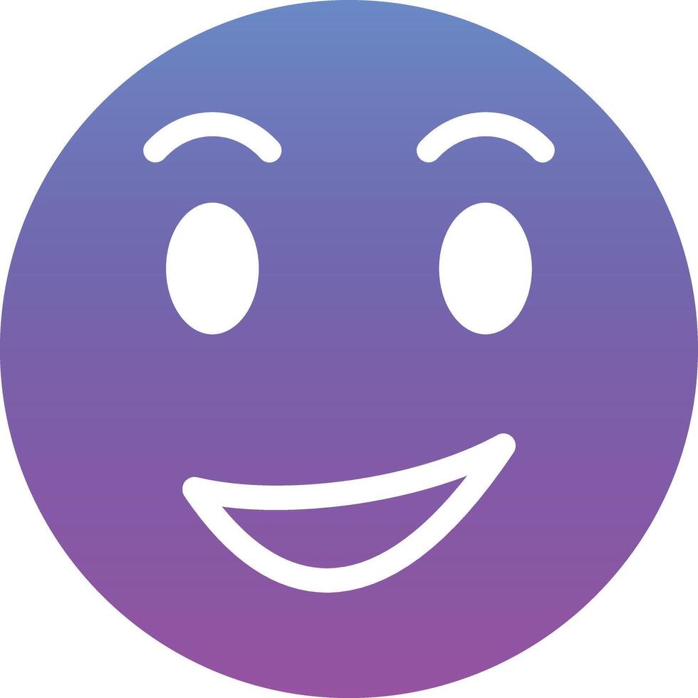 Smiling Face with Smiling Eyes Vector Icon