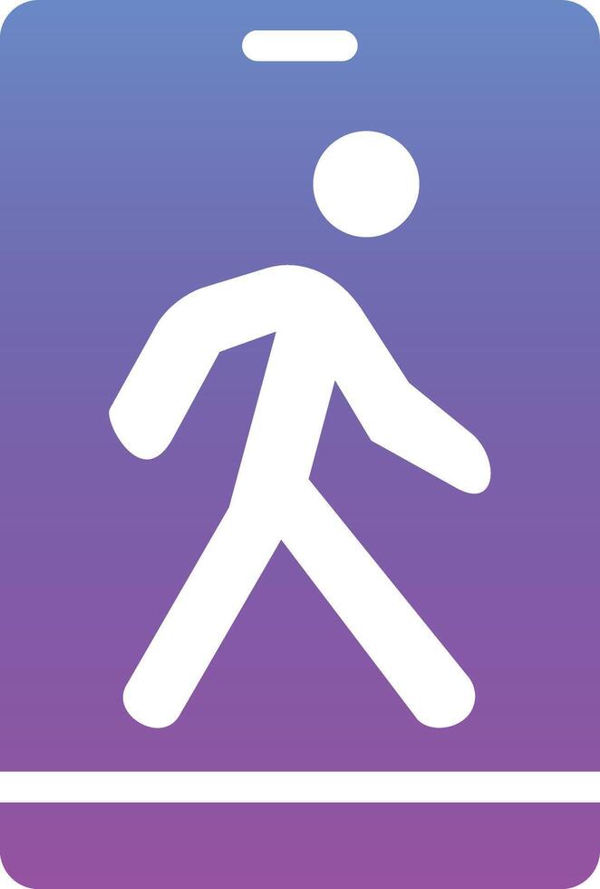 Walking Vector Icon