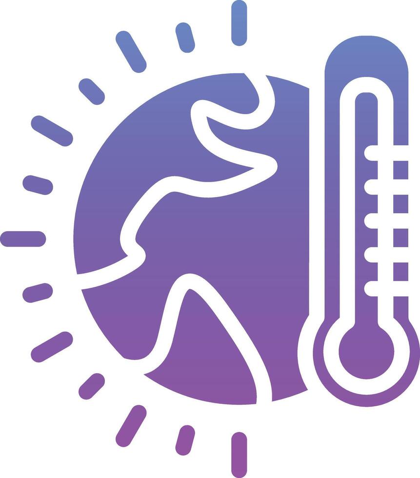 Global Warming Vector Icon