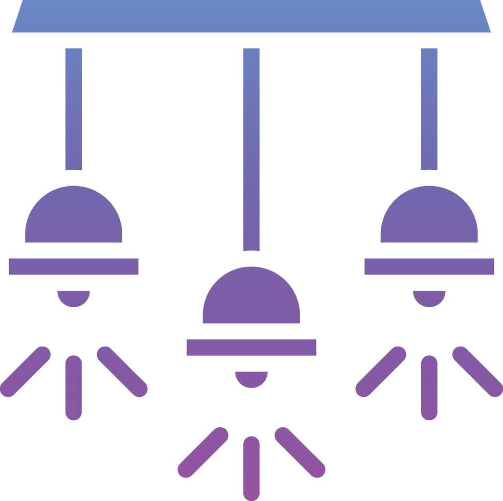 Ceiling Lamp Vector Icon