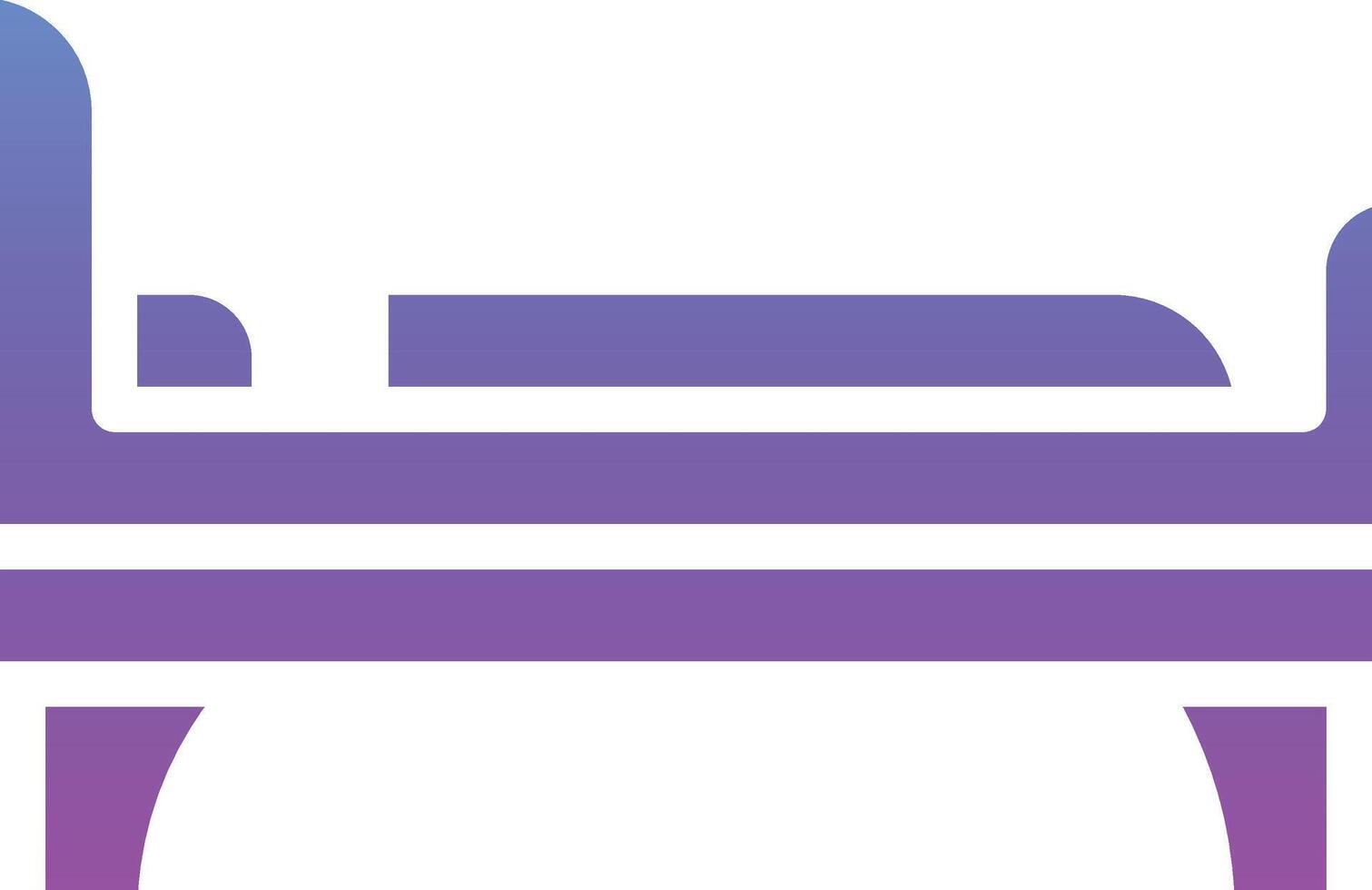 Single Bed Vector Icon