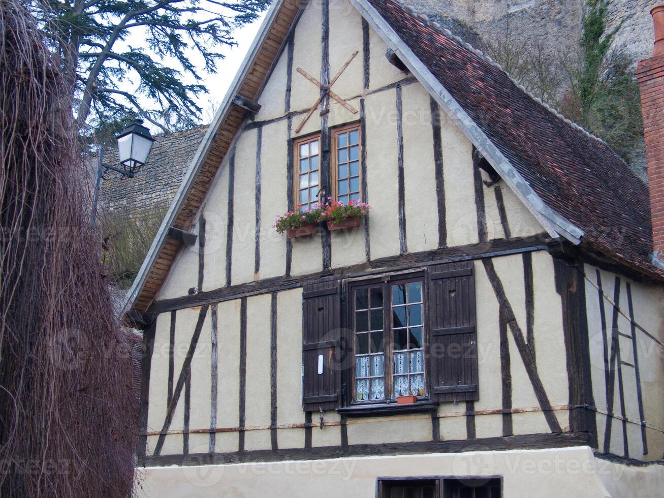 a building with a window photo