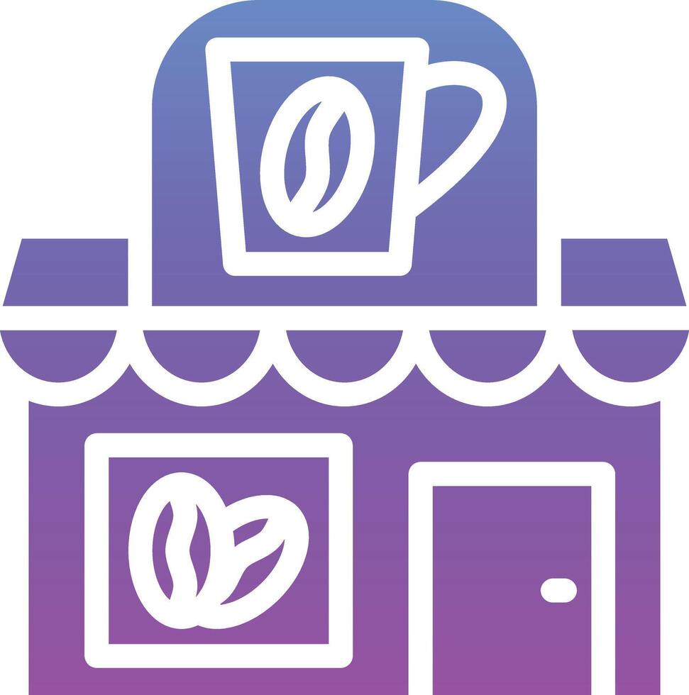 Coffee Shop Vector Icon