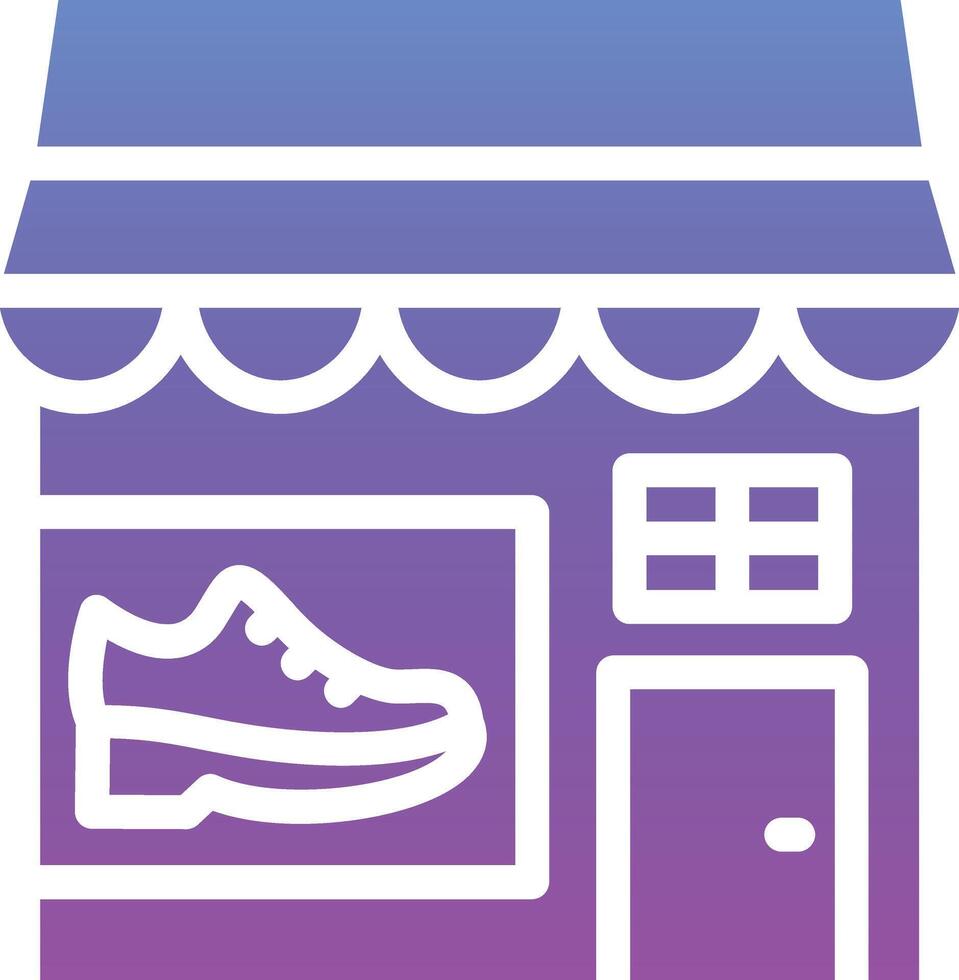 Shoe Shop Vector Icon