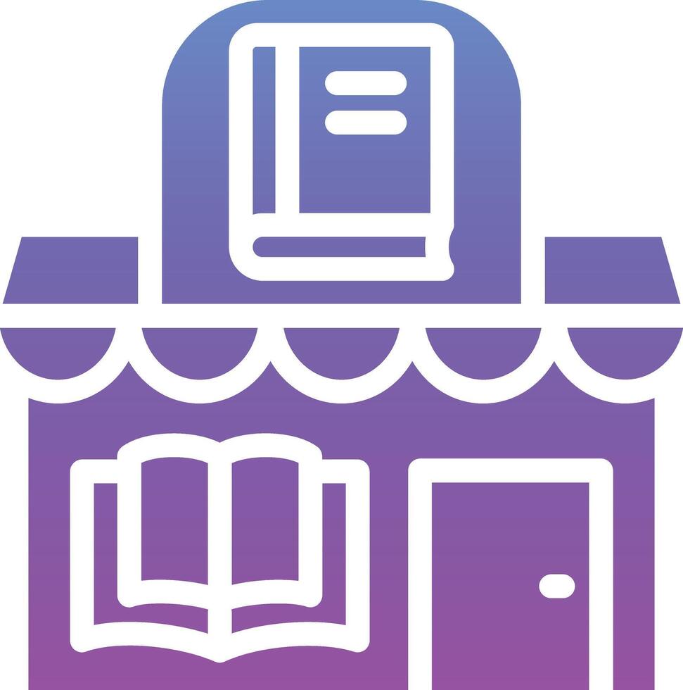 Book Shop Vector Icon