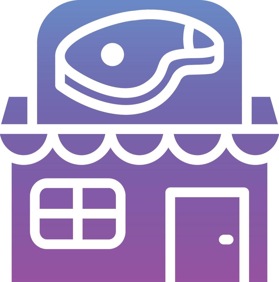 Butcher Shop Vector Icon