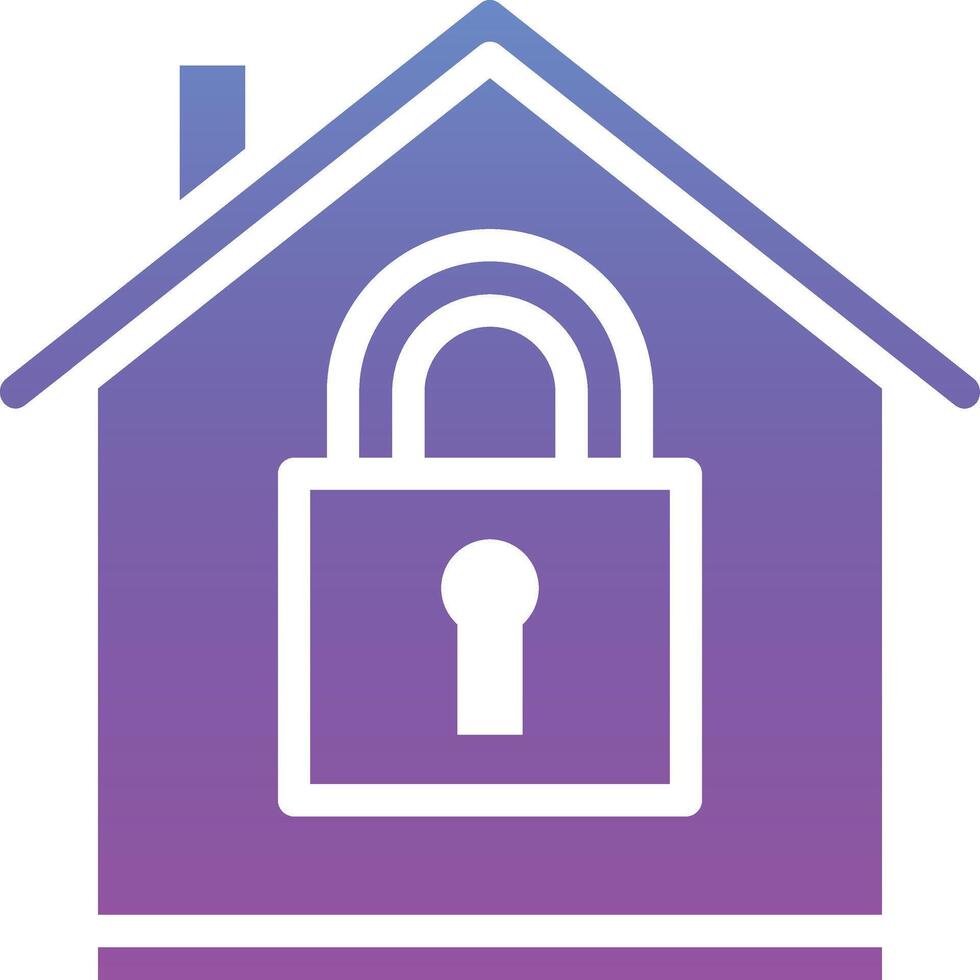 Property Lock Vector Icon