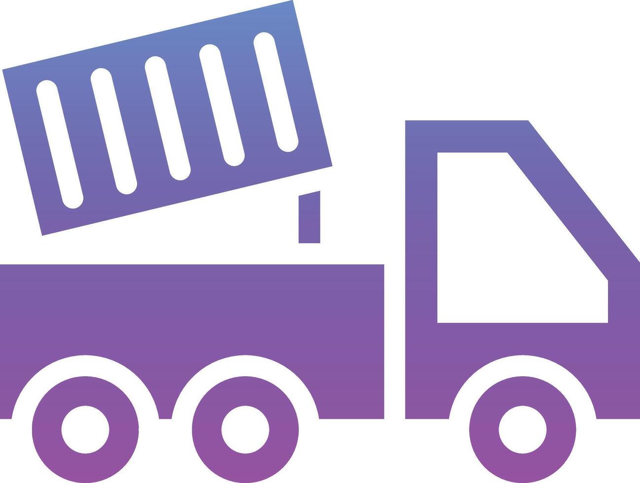 Dump Truck Vector Icon