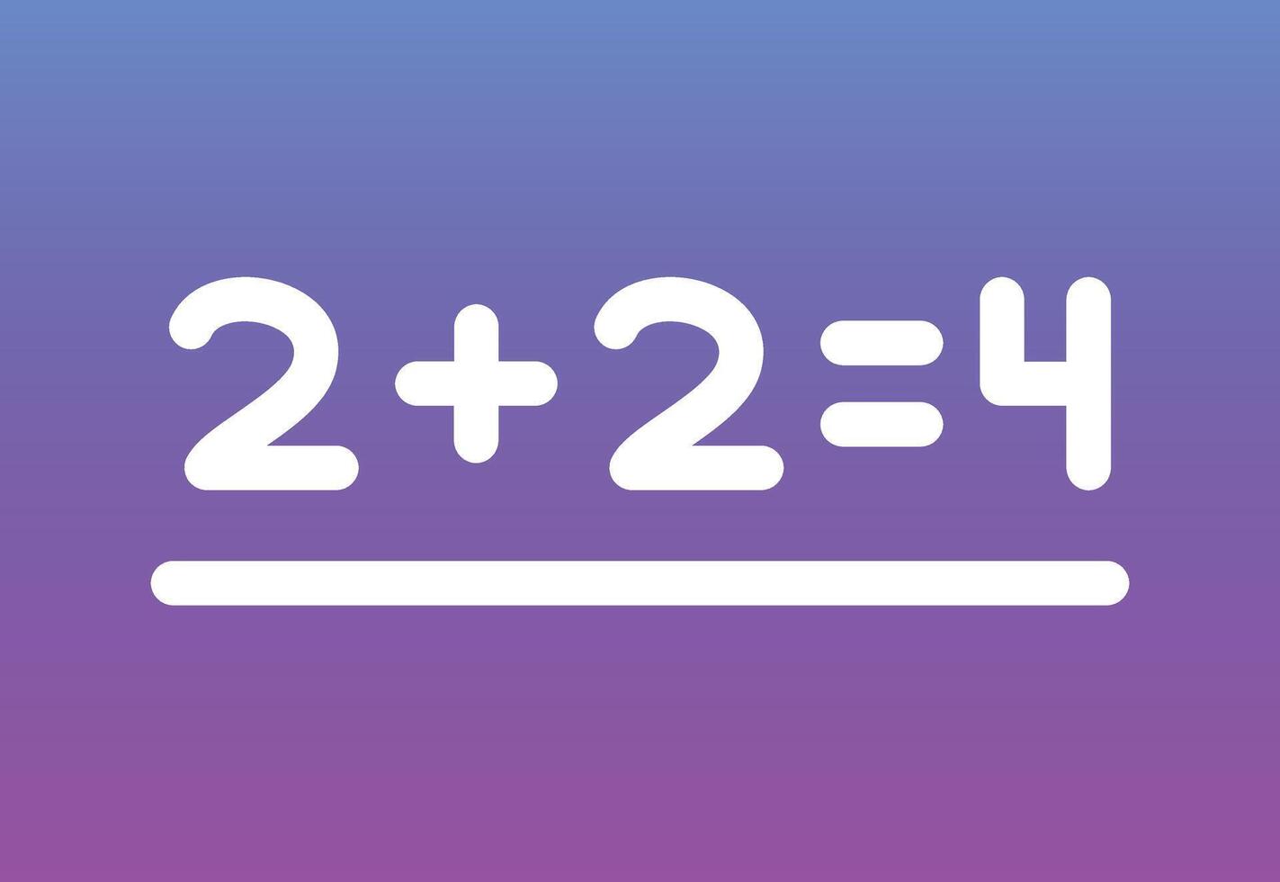 Mathematics Vector Icon