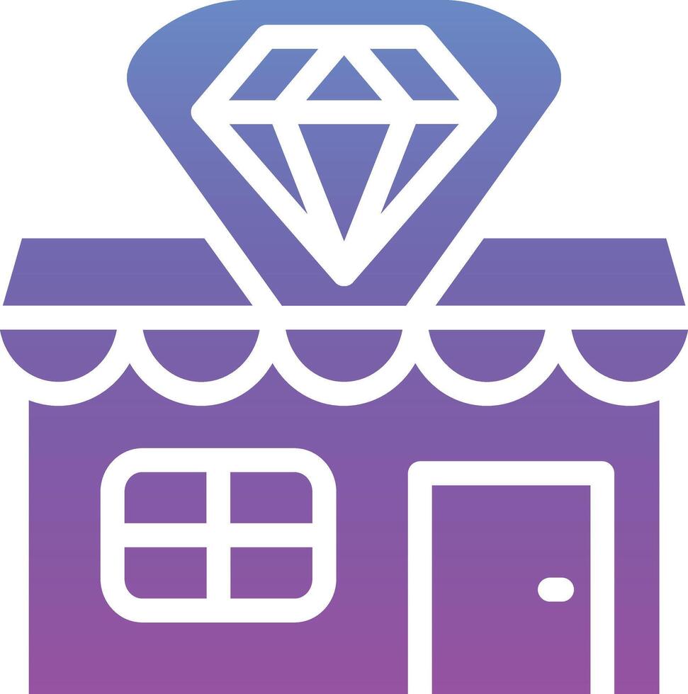 Jewlery Store Vector Icon