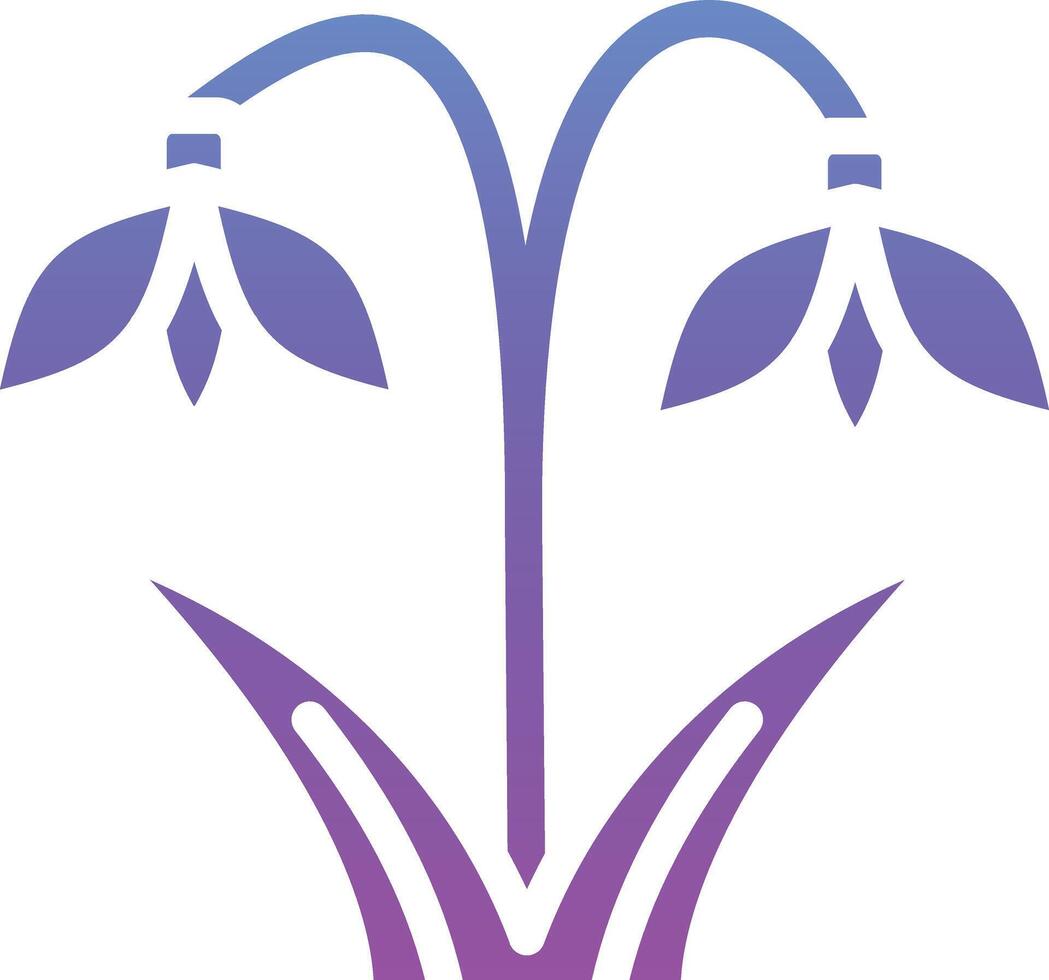 Snowdrop Vector Icon