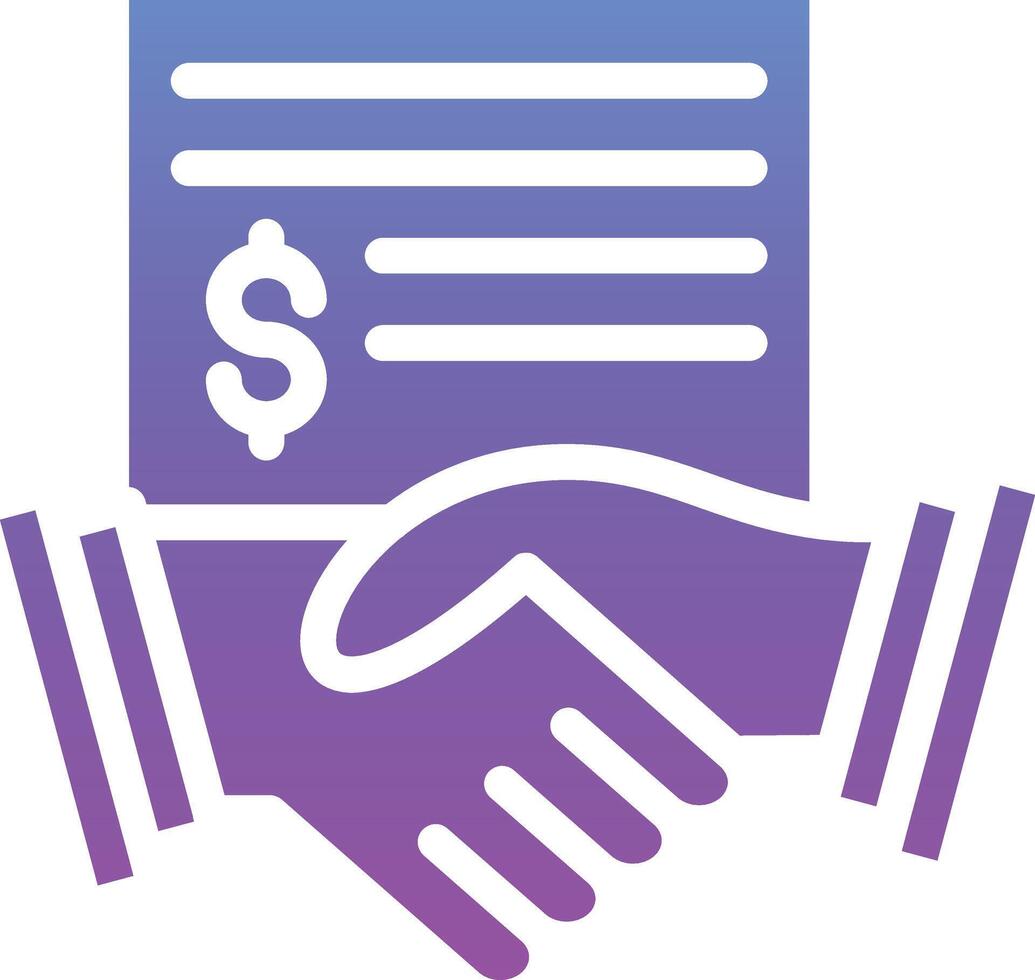 Business Deal Vector Icon