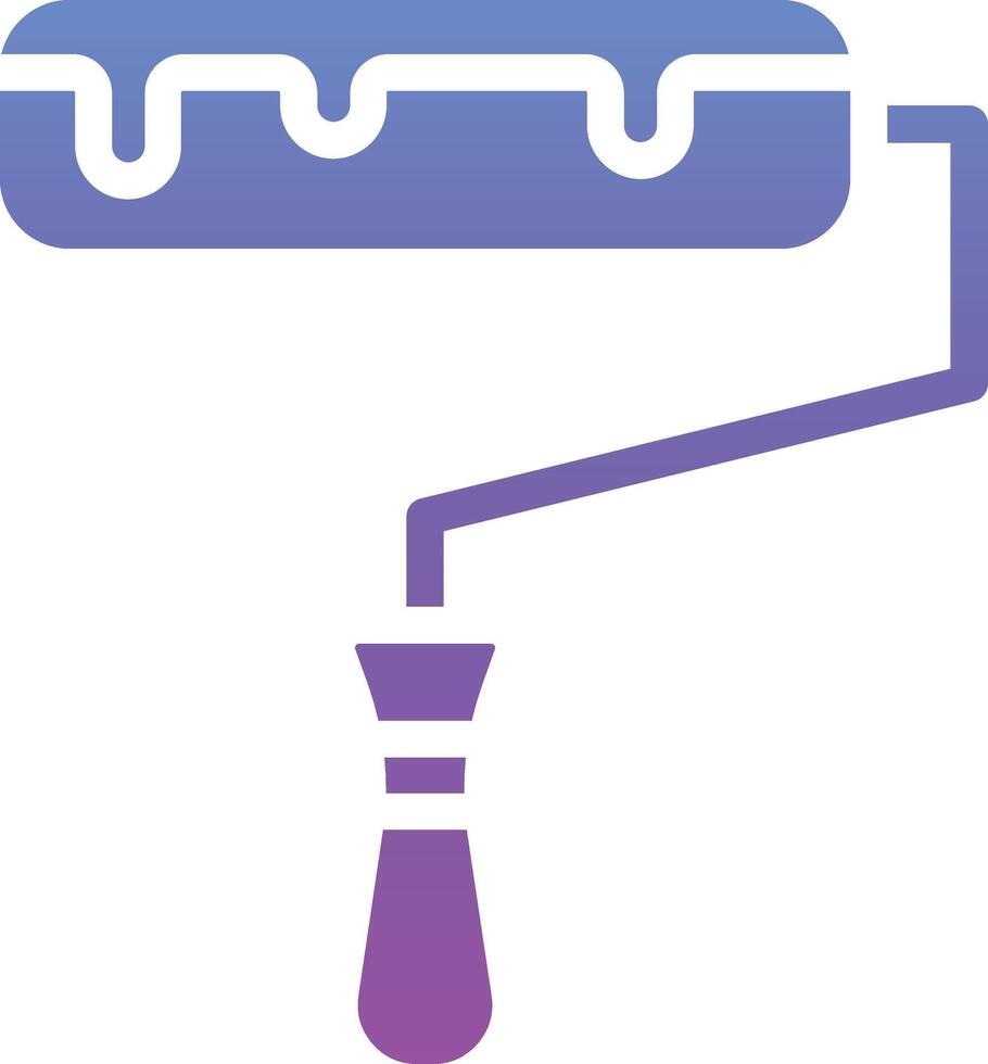Paint Roller Vector Icon