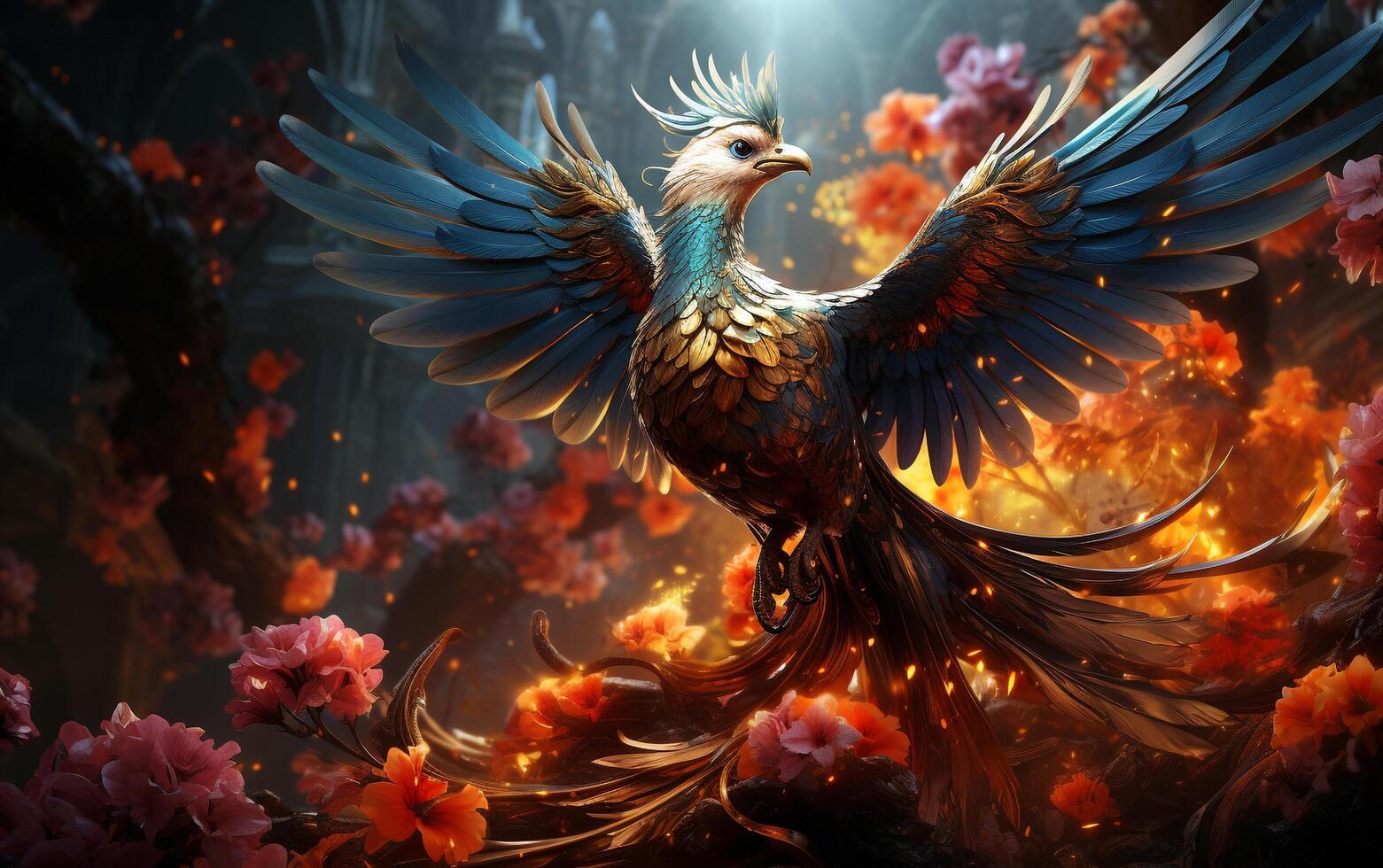 Luminous Sunfire Phoenix photo