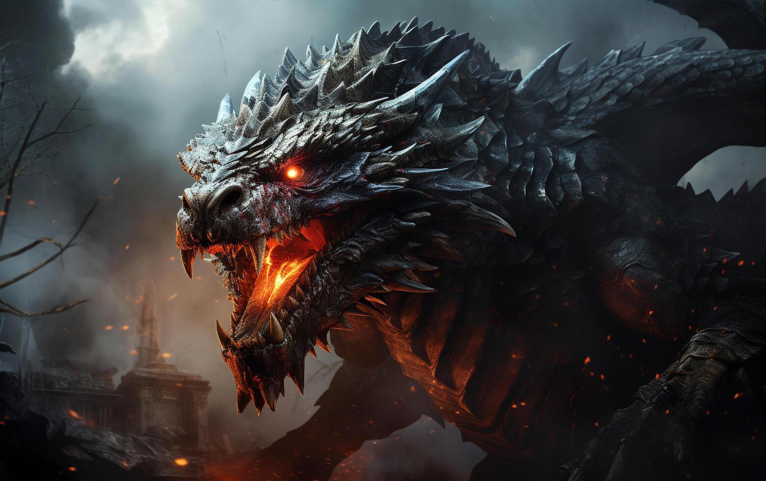 Thunderlord Winged Dragon of Lightning Mastery photo