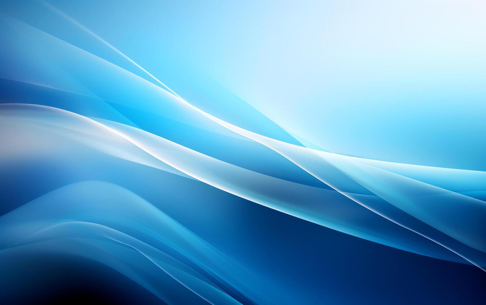 Azure Horizon Abstract Blue Background photo