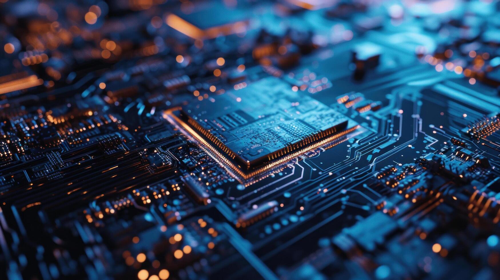 AI generated a chip shaped like a computer chip photo