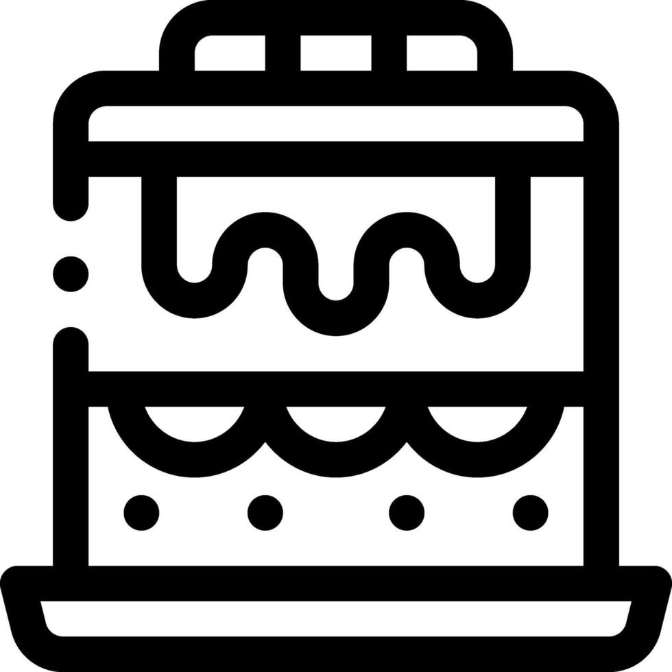 this icon or logo dessert icon or other where it explaints the something either food or drink that is eaten after a heavy meal or design application software or other and be used for web vector