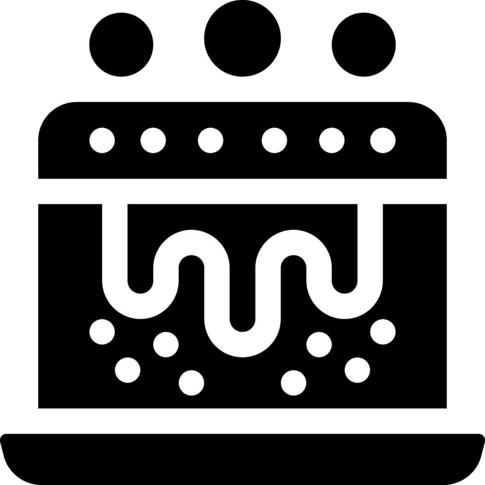 this icon or logo dessert icon or other where it explaints the something either food or drink that is eaten after a heavy meal or design application software or other and be used for web vector