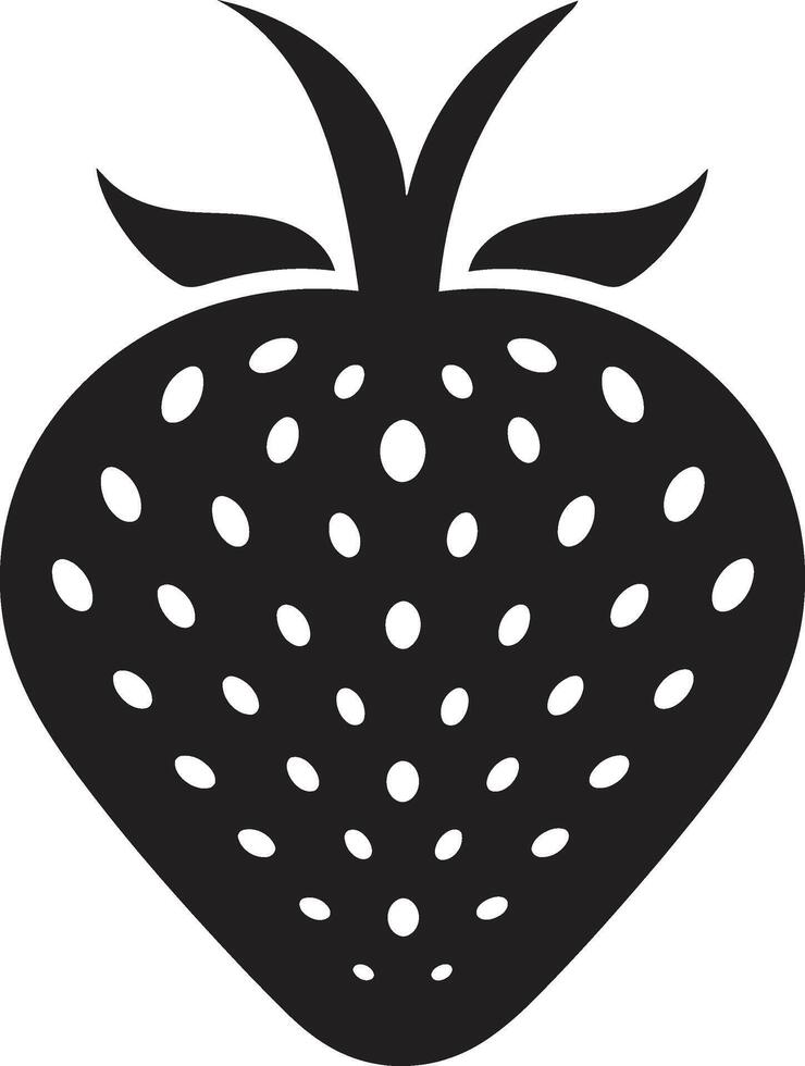 Vivid Vine Strawberry Logo Fruitful Flavors Strawberry Mark vector