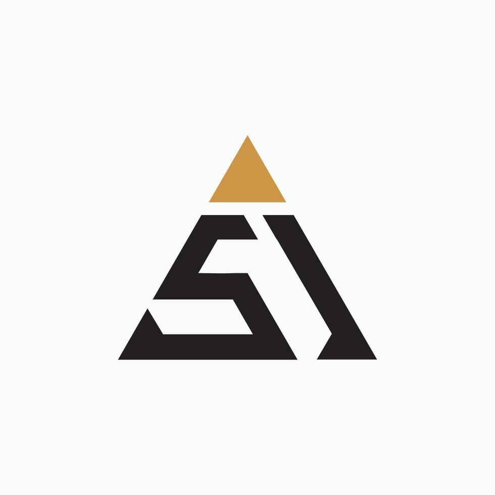 Initial letter sa logo or as logo vector design template
