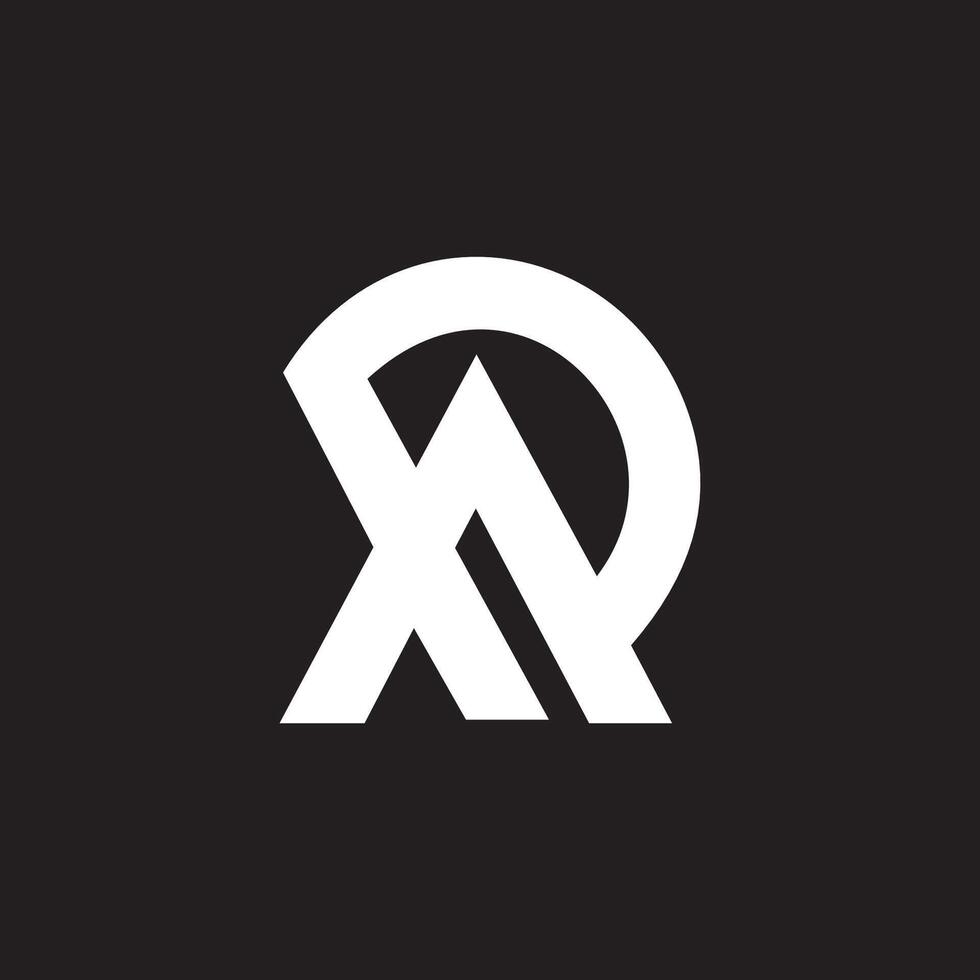 inicial letra real academia de bellas artes logo o Arkansas logo vector diseño plantillas