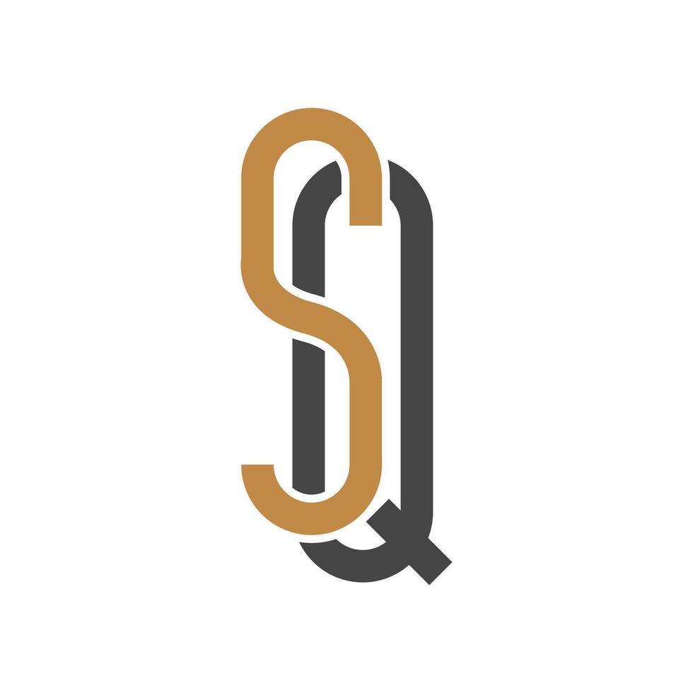 Initial qs letter logo with creative modern business typography vector template. Creative abstract letter sq logo design.