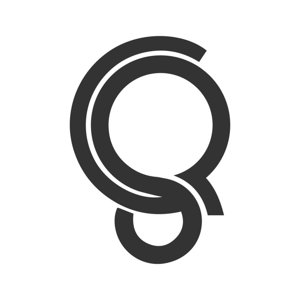 Initial qs letter logo with creative modern business typography vector template. Creative abstract letter sq logo design.